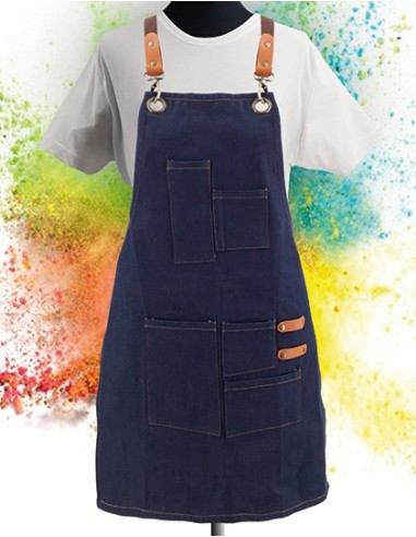E-2840731-Kids Apron Denim